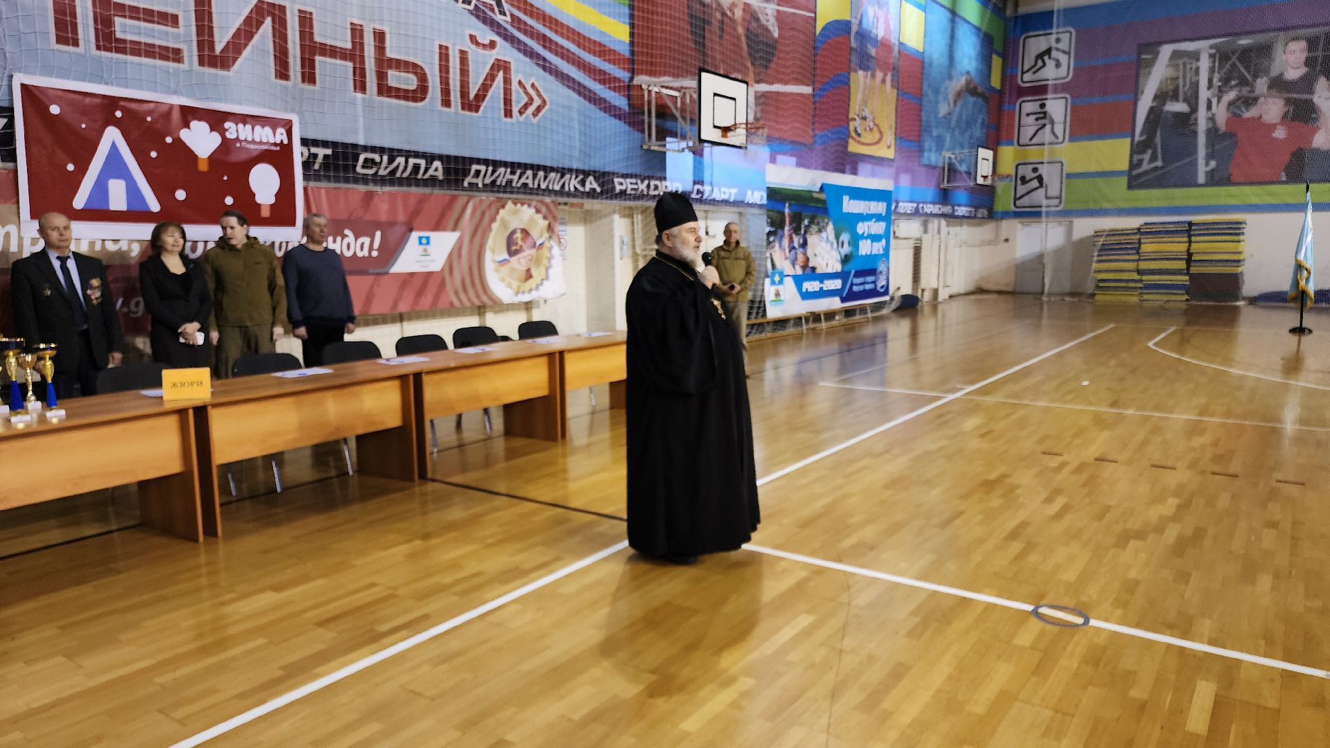 кашира, дс юбилейный, смотр строя и песни, юнармия, кадеты, день защитника отечества,