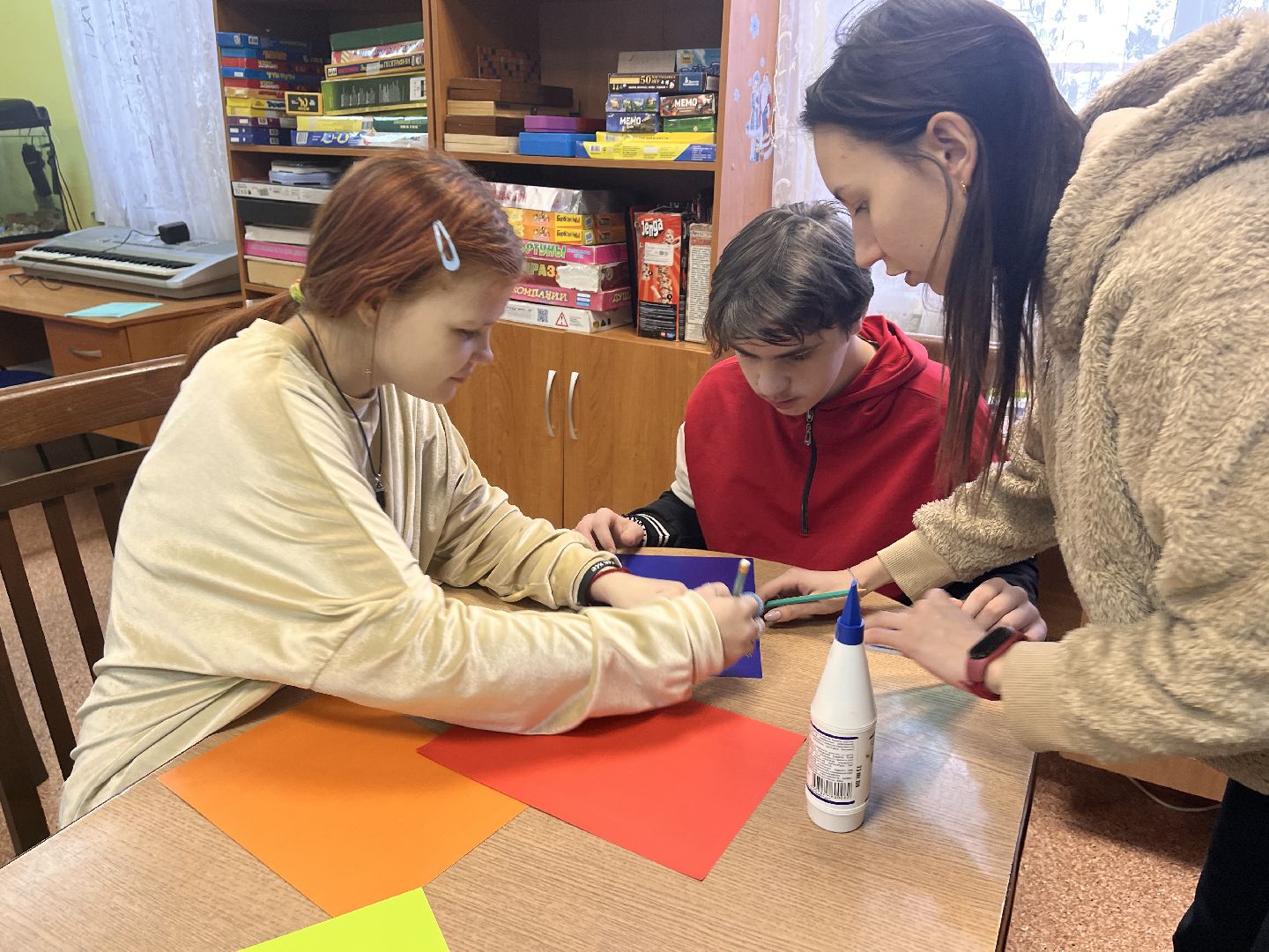 шаховская, волонтеры, молодая гвардия, семейный центр, дети,