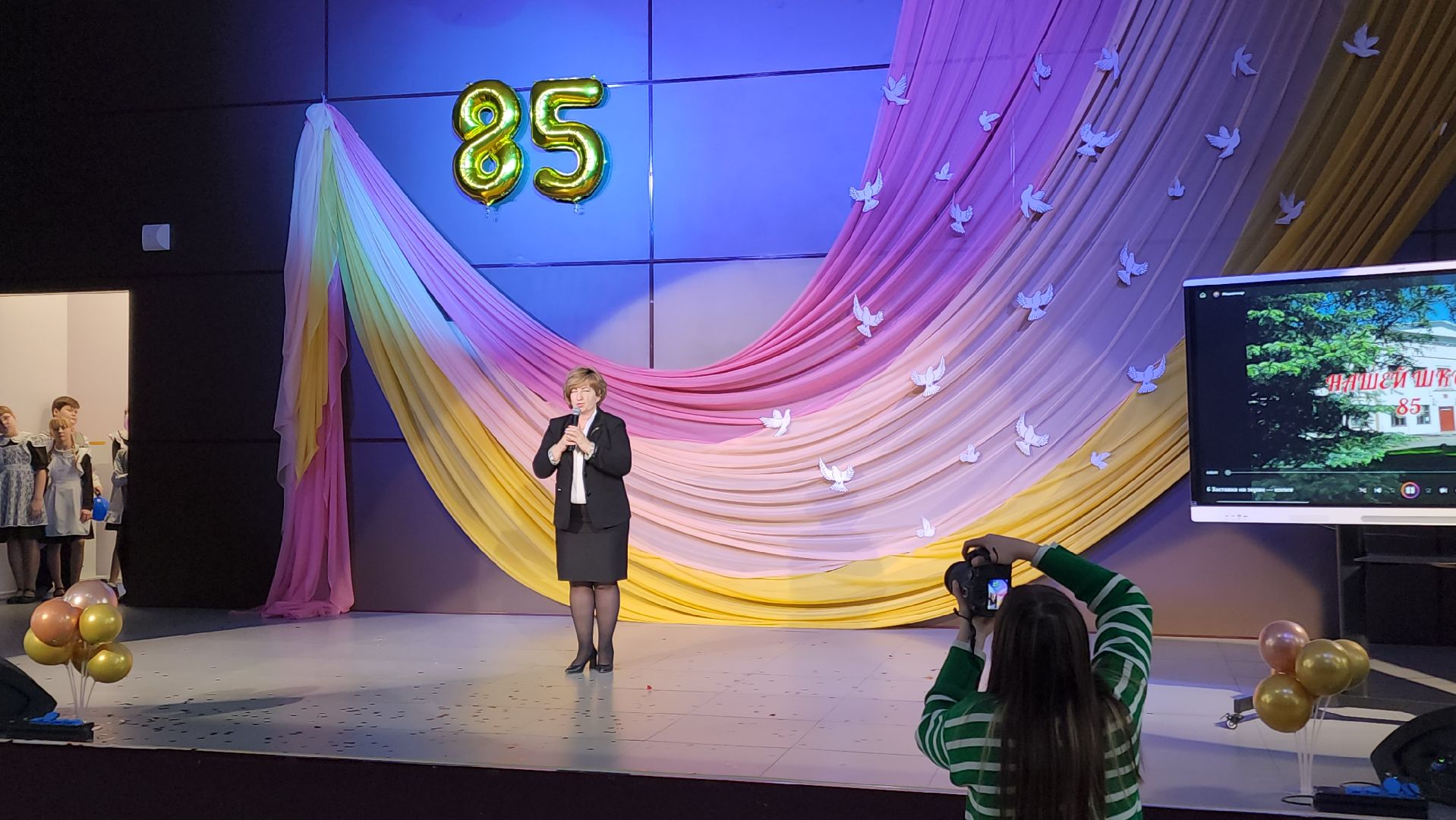 волоколамск, школа, юбилей, ученики, учитель, учителя, концерт, праздник,