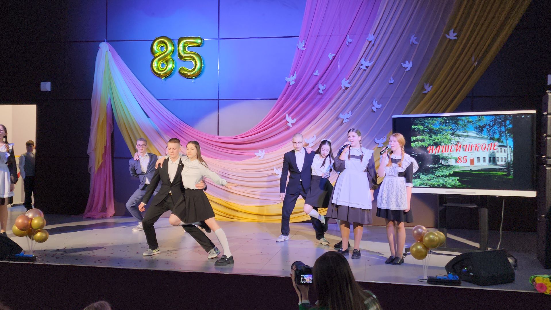 волоколамск, школа, юбилей, ученики, учитель, учителя, концерт, праздник,