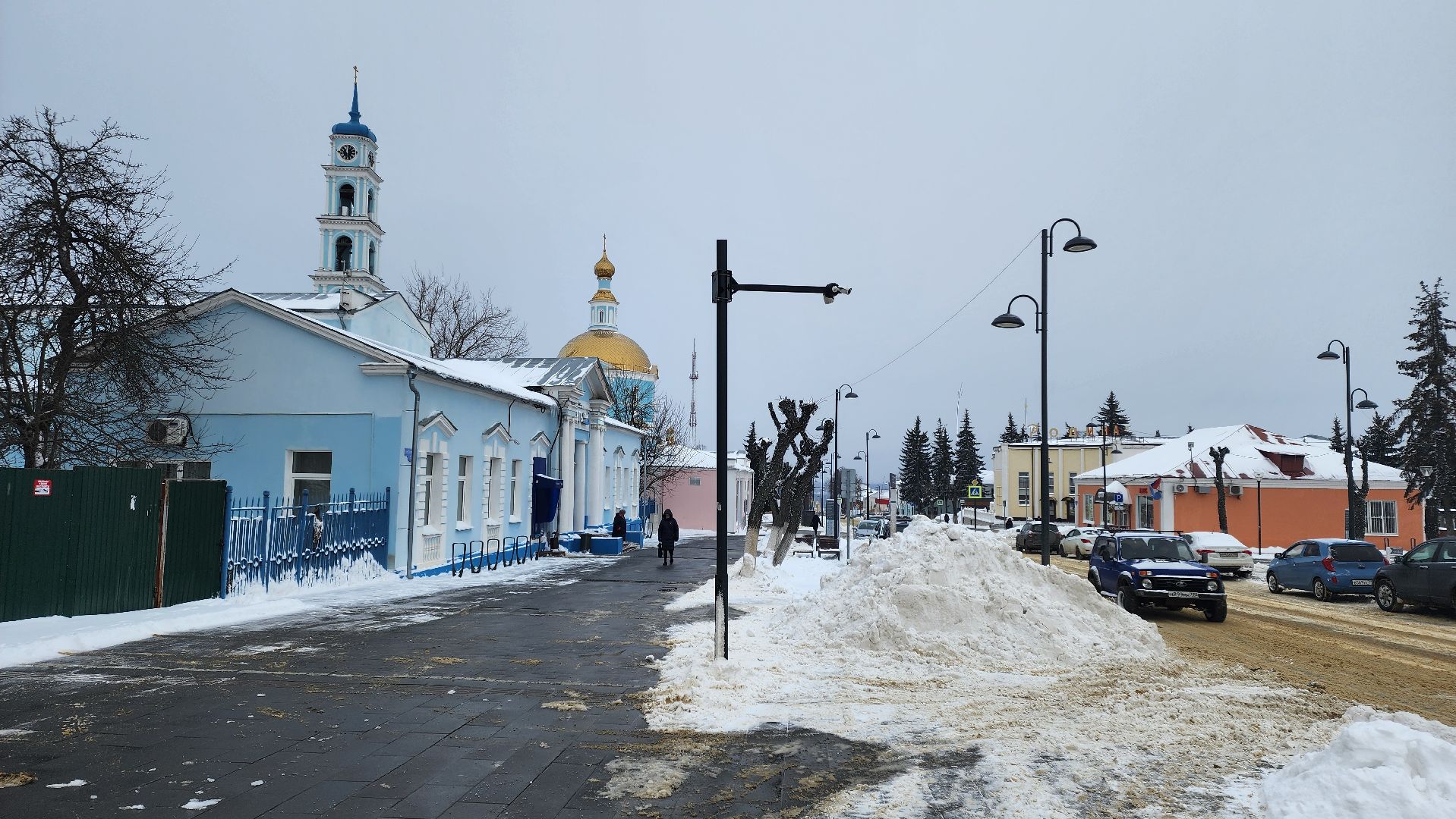 кашира, советская, уборка снега, жкх, мбу благоустройство, регенты, наледь,
