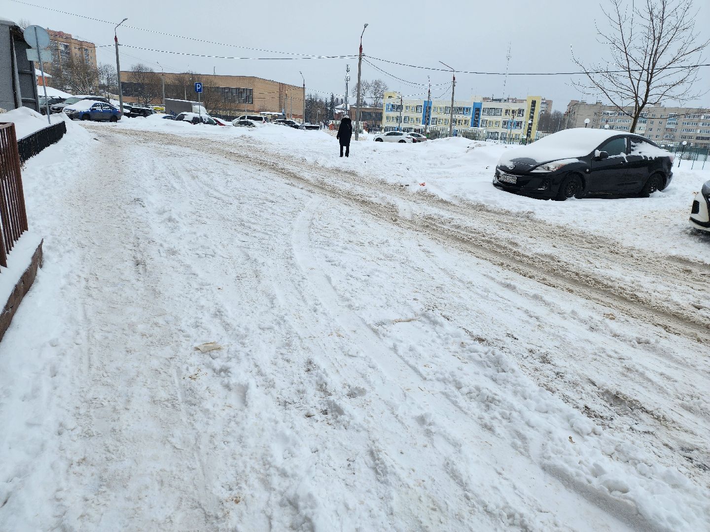 серпухов, подмосковье, знаки запрета парковки,