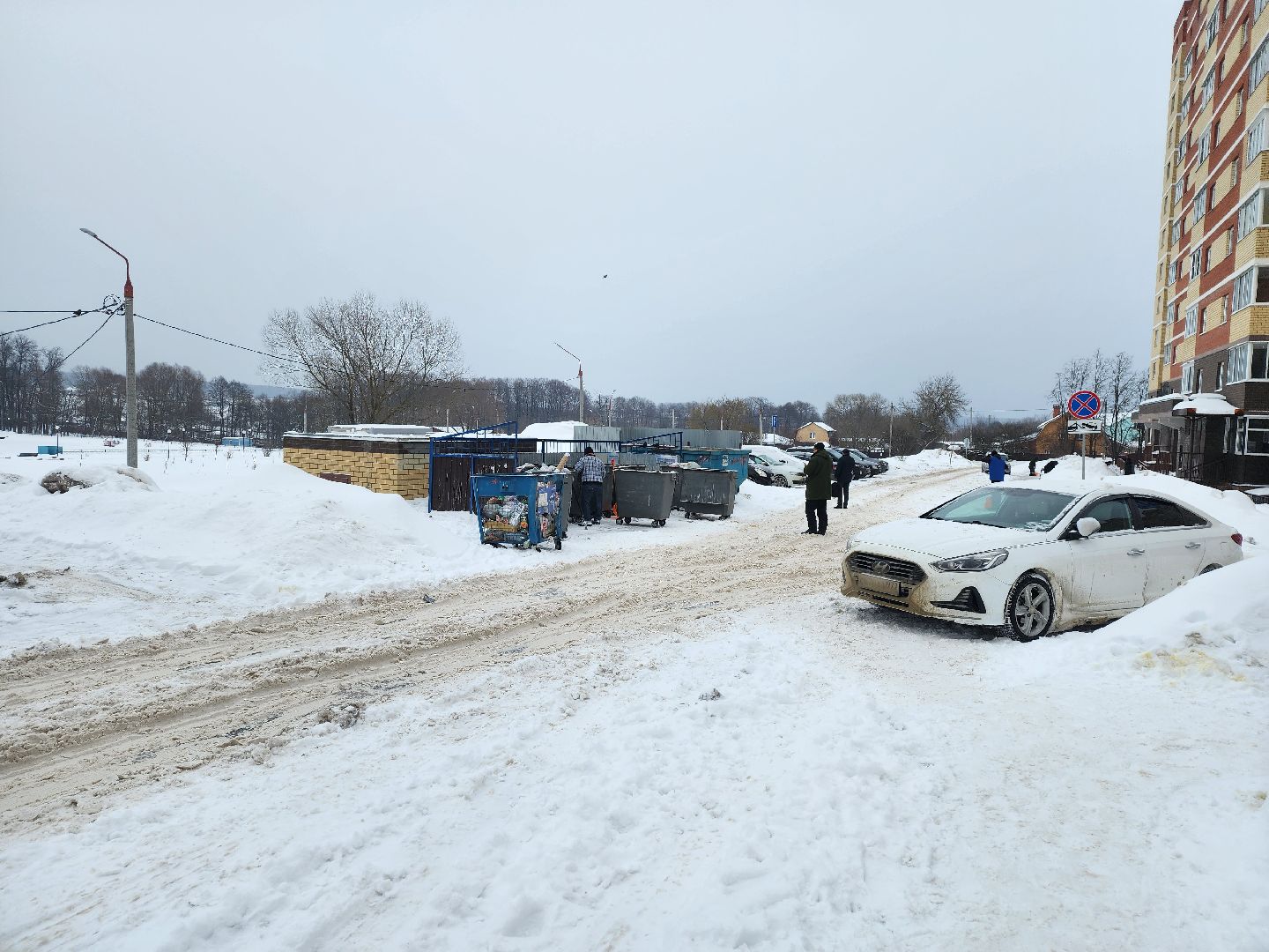 серпухов, подмосковье, знаки запрета парковки,
