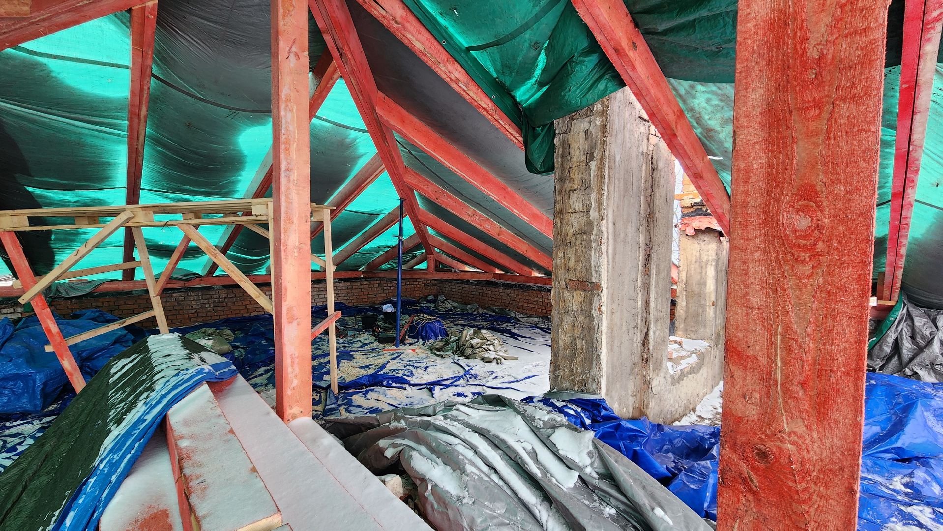 кашира, жкх, капитальный ремонт крыши, мкд, аварийная ситуация, кровля, стропила, подрядчик,