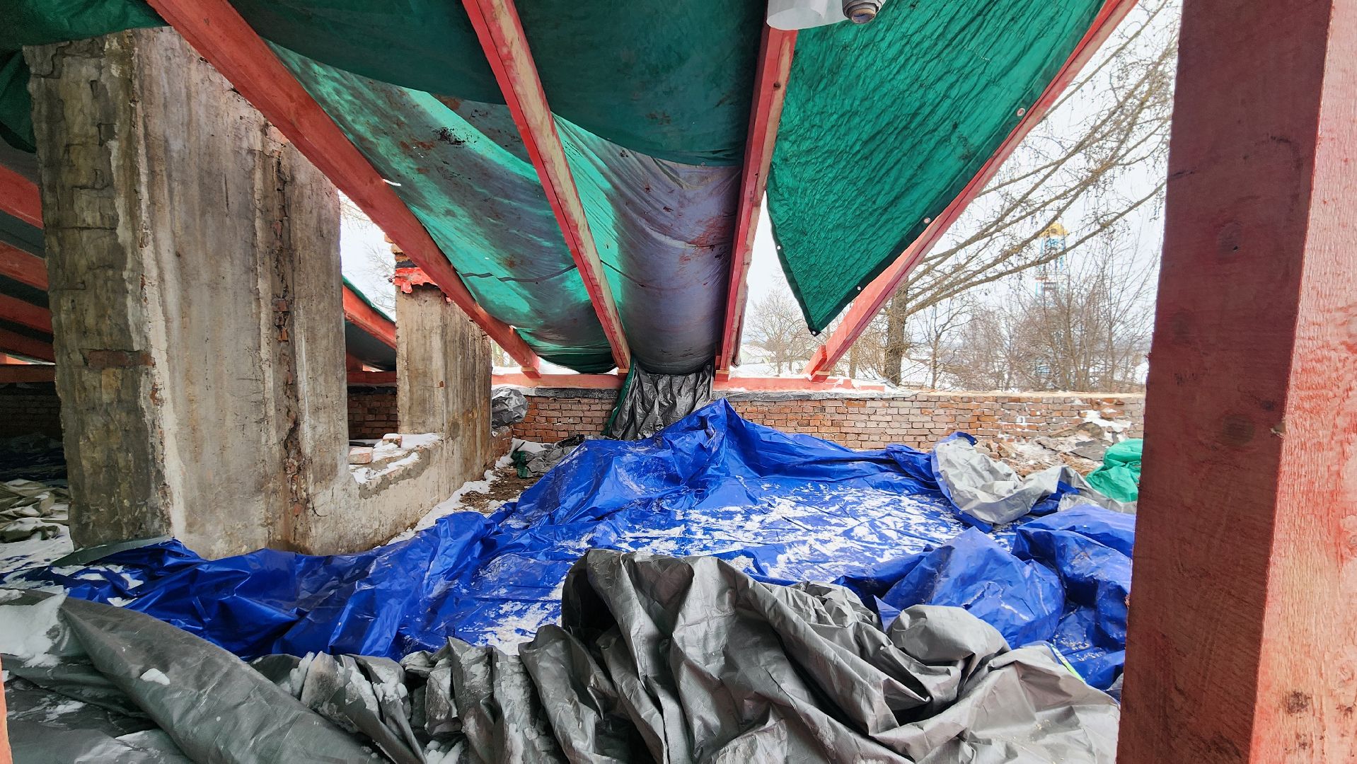 кашира, жкх, капитальный ремонт крыши, мкд, аварийная ситуация, кровля, стропила, подрядчик,