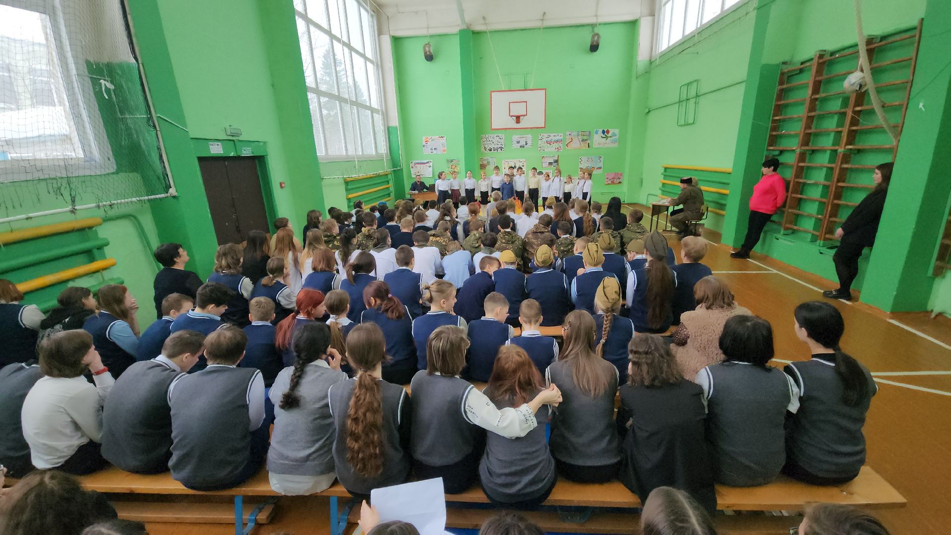 день защитника отечества, Нестерово, школьники, руза, рузский округ, сво, спецоперация, письмо солдату,