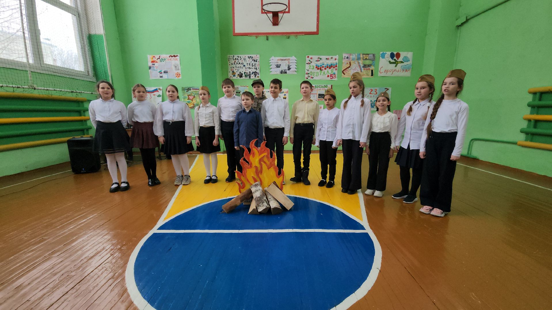 день защитника отечества, Нестерово, школьники, руза, рузский округ, сво, спецоперация, письмо солдату,