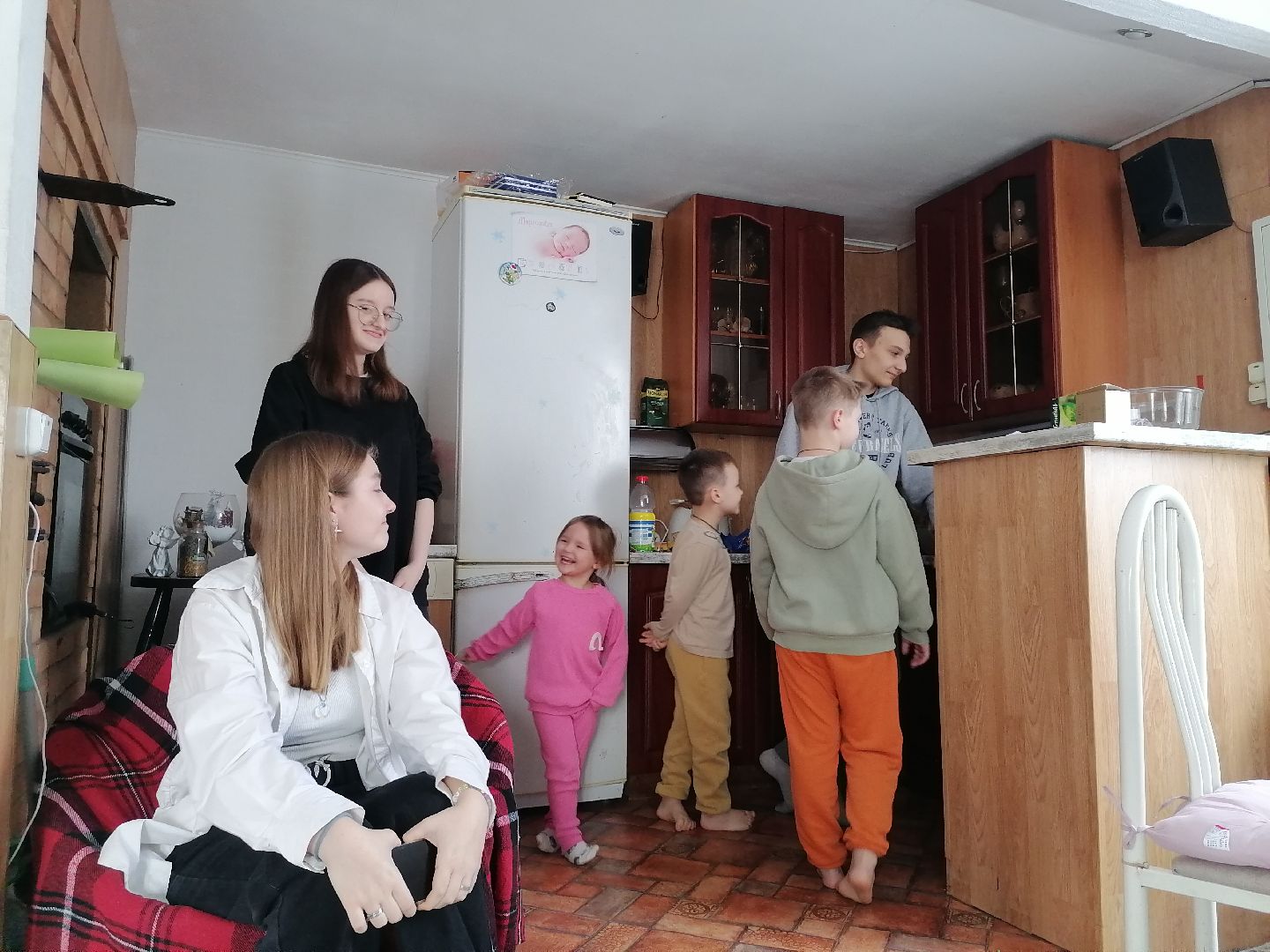 многодетная мама, многодетная семья, дети,