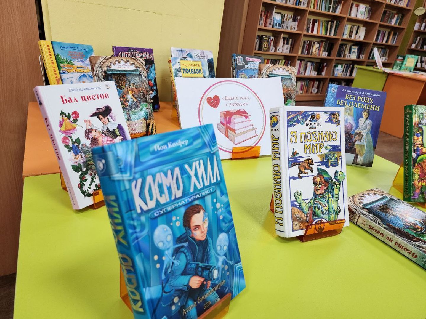можайск, можайский городской округ, подмосковье, библиотека, акция, всемирный день книгодарения, можайская библиотека, дети, книги, подарок, любимые произведения,