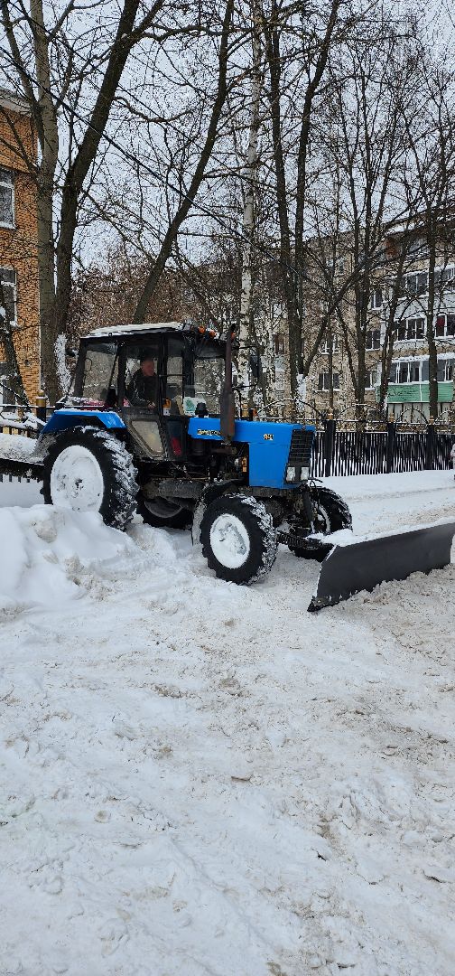 раменское, жкх, уборка снега на площади молодежи,