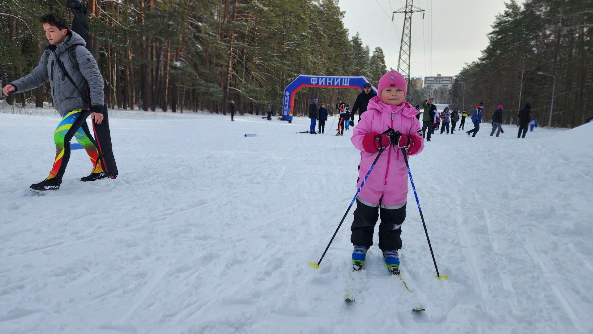 протвино, спорт, лыжня, гонка друзей, зимние виды спорта,