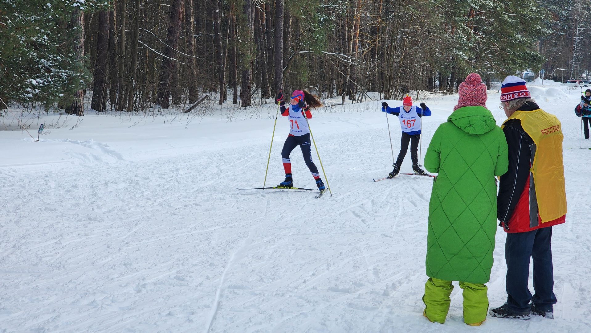 протвино, спорт, лыжня, гонка друзей, зимние виды спорта,