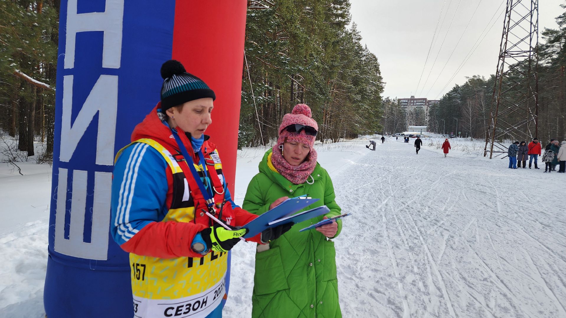 протвино, спорт, лыжня, гонка друзей, зимние виды спорта,