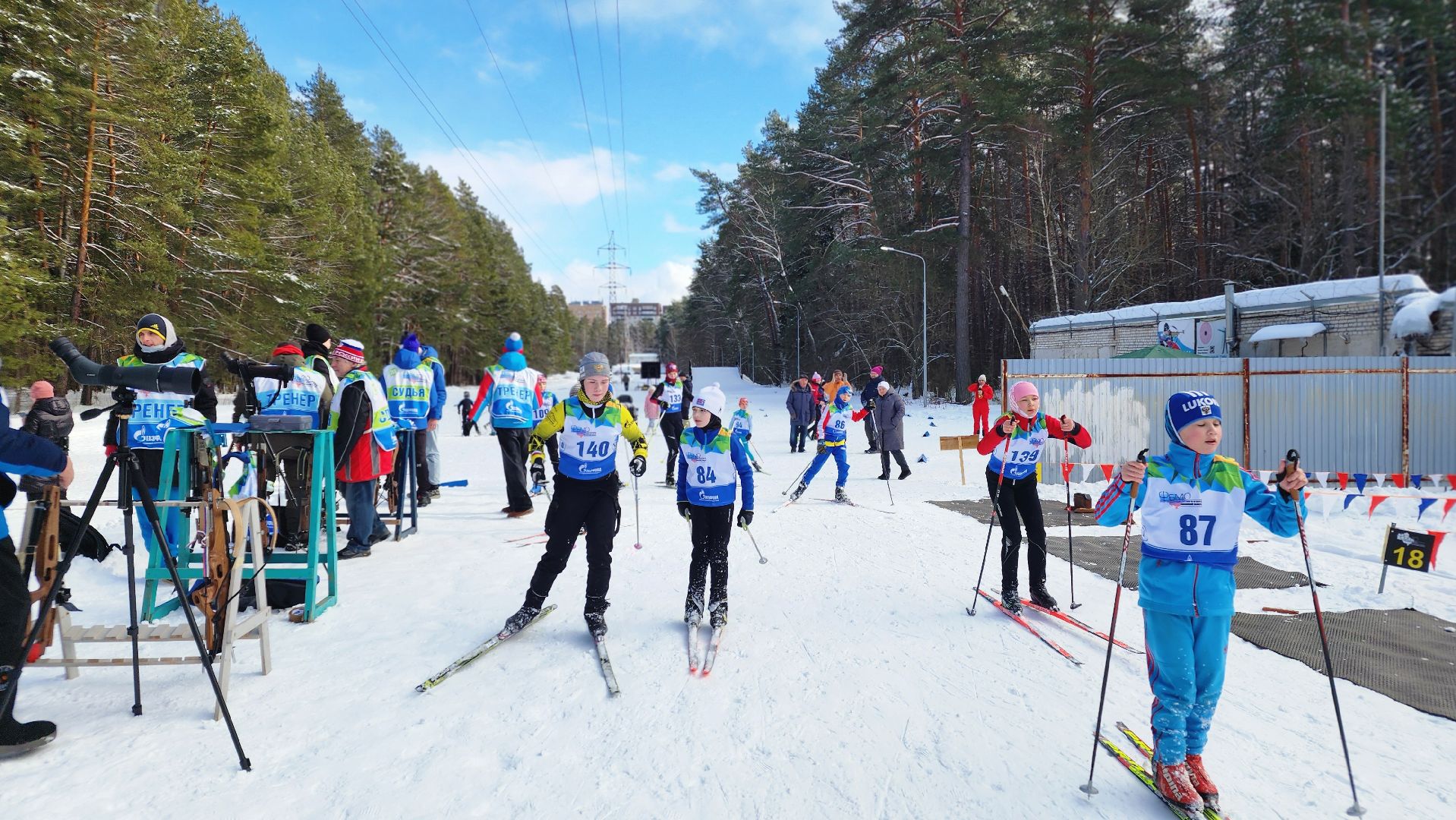 биатлон, протвино, соревнования, зимние виды спорта, дети,