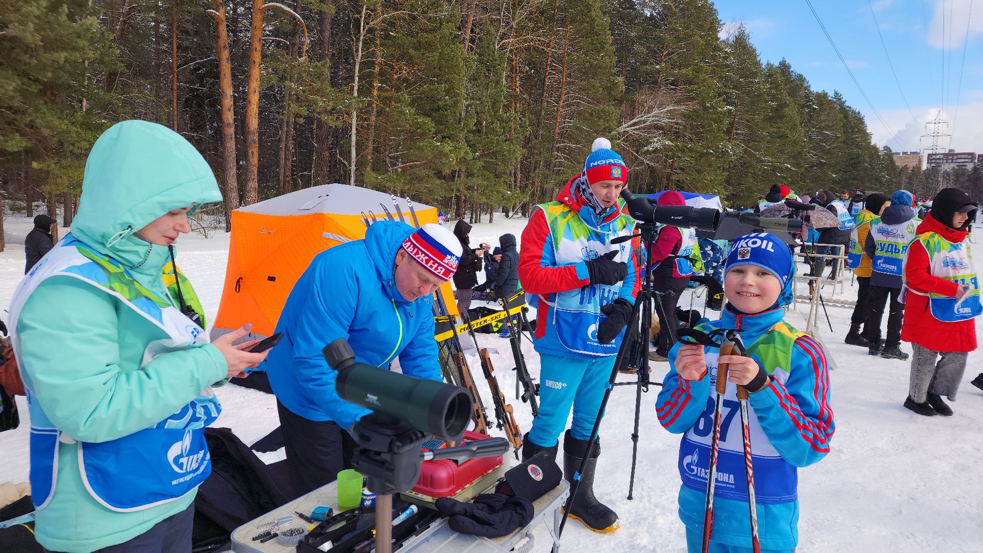 биатлон, протвино, соревнования, зимние виды спорта, дети,