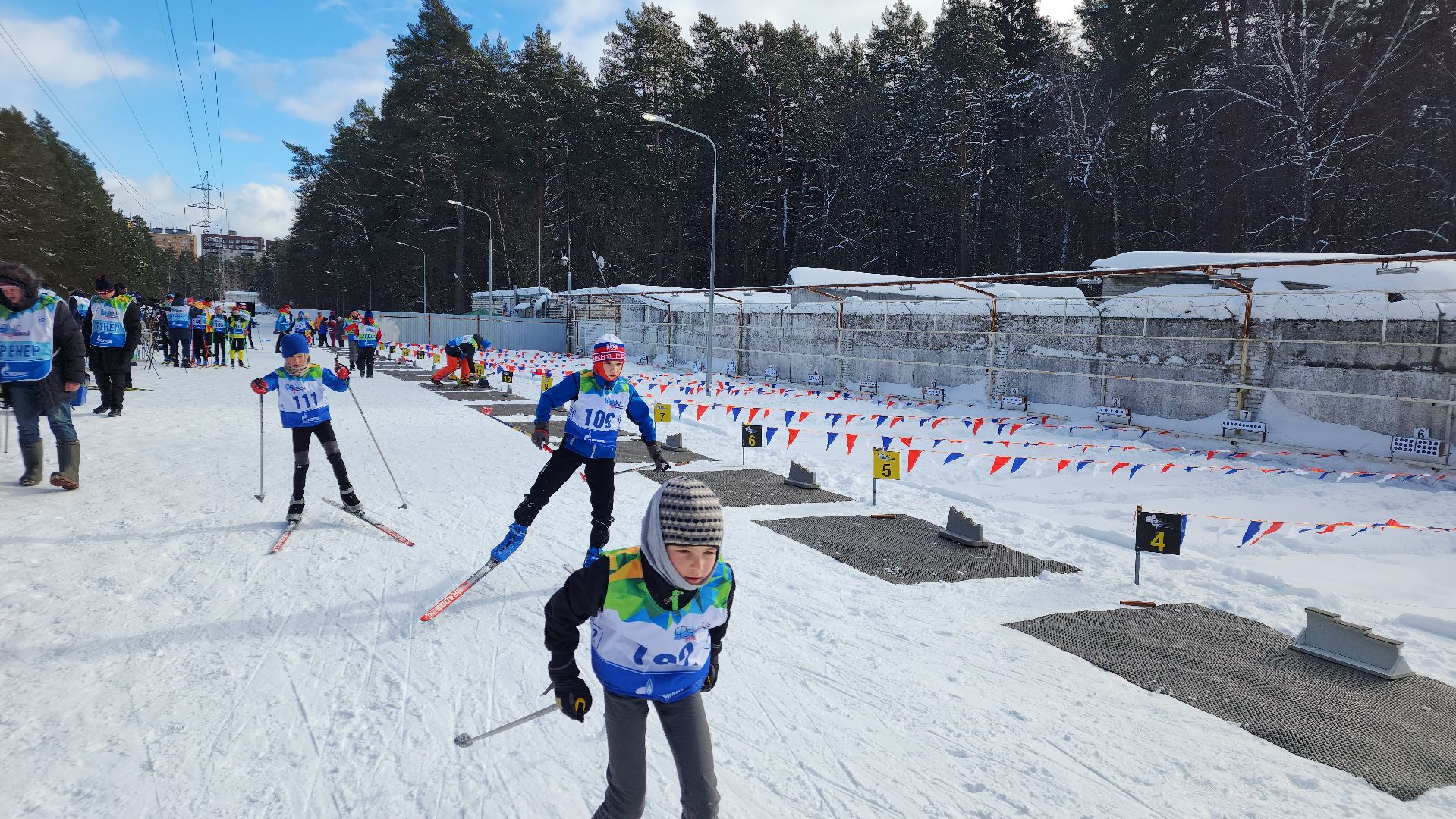 биатлон, протвино, соревнования, зимние виды спорта, дети,