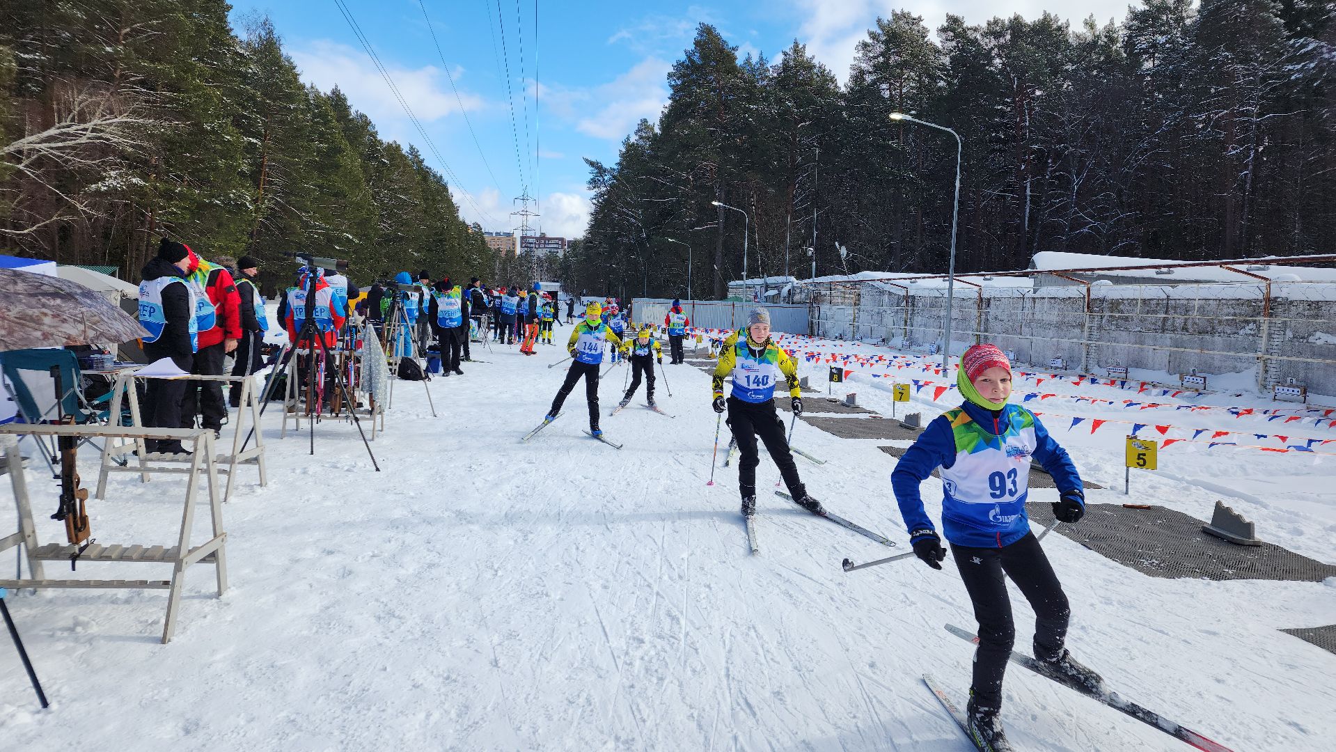 биатлон, протвино, соревнования, зимние виды спорта, дети,