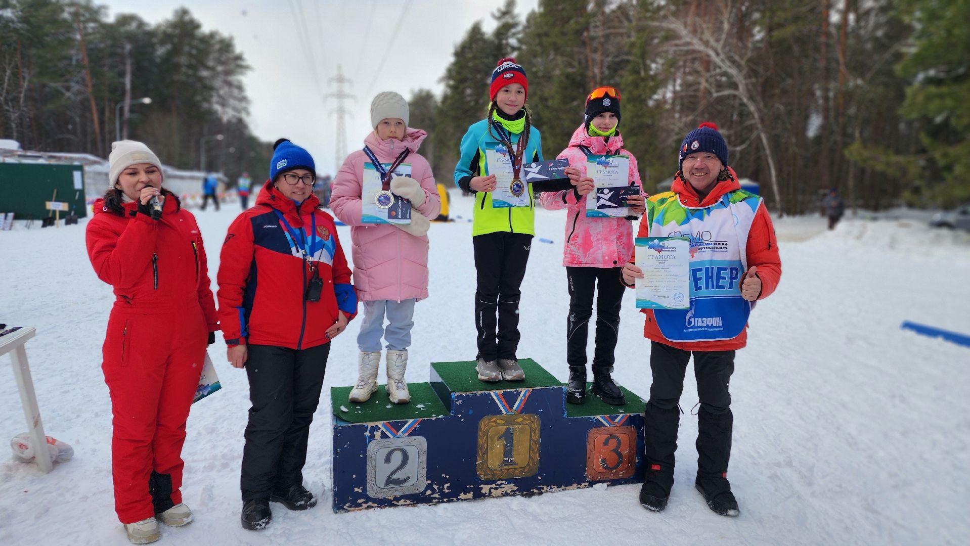 биатлон, протвино, соревнования, зимние виды спорта, дети,