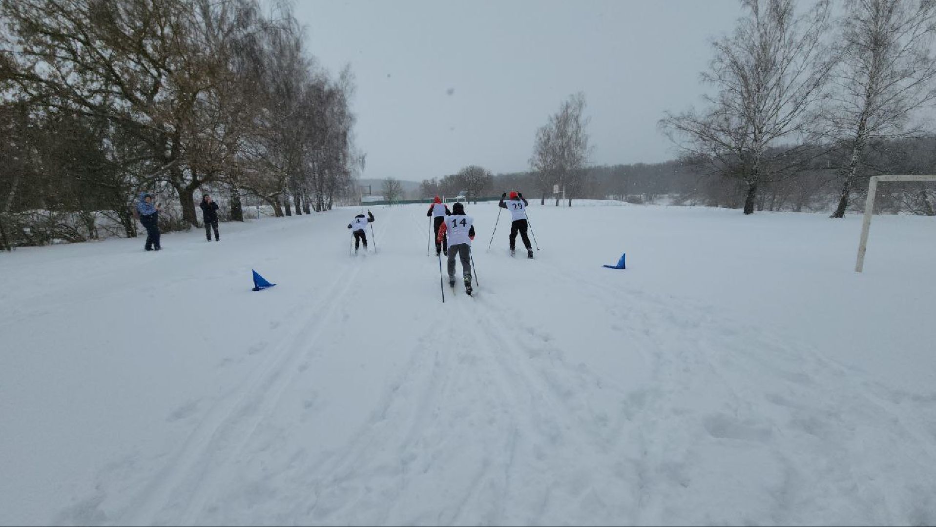Серебряные Пруды, Новоклемово, спорт, лыжный турнир, Клемовская СОШ, кавалер ордена Красной Звезды, Владимир Щербаков,
