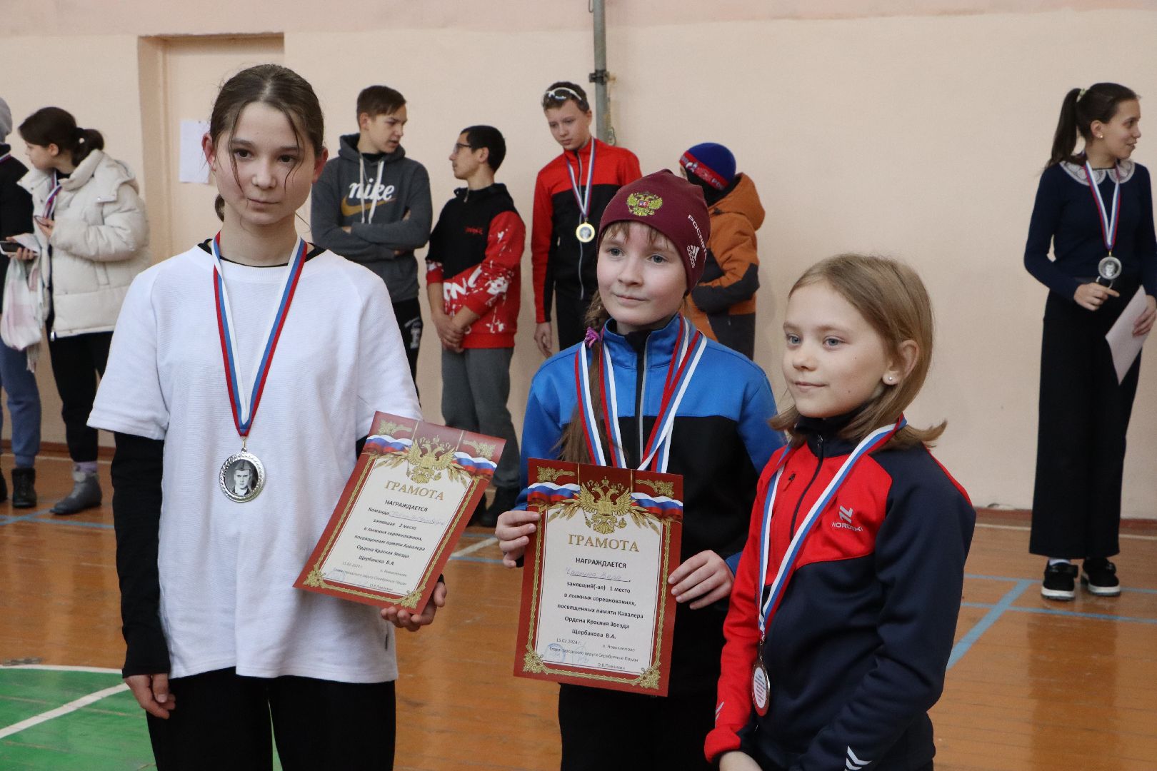 Серебряные Пруды, Новоклемово, спорт, лыжный турнир, Клемовская СОШ, кавалер ордена Красной Звезды, Владимир Щербаков,