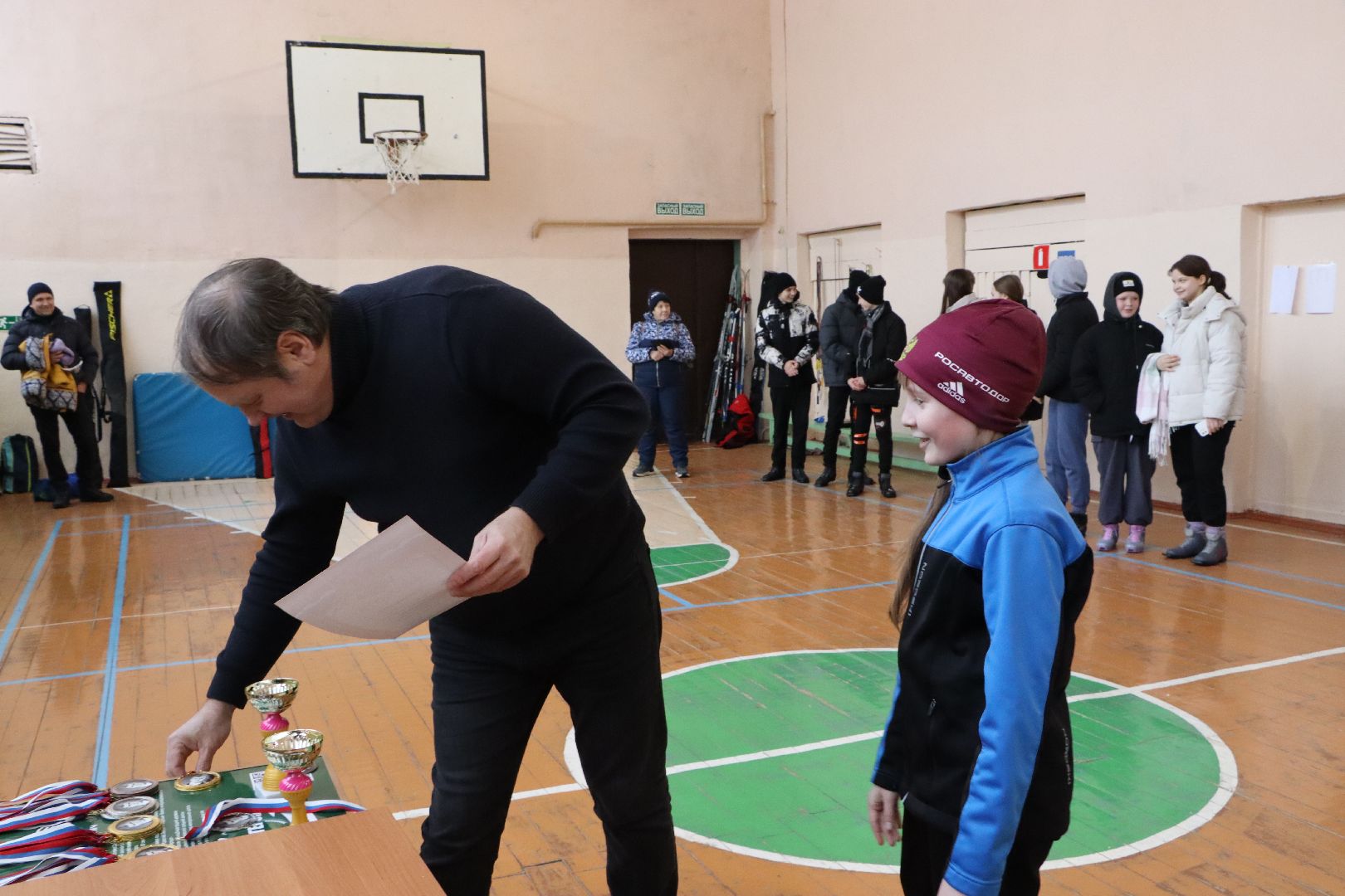 Серебряные Пруды, Новоклемово, спорт, лыжный турнир, Клемовская СОШ, кавалер ордена Красной Звезды, Владимир Щербаков,