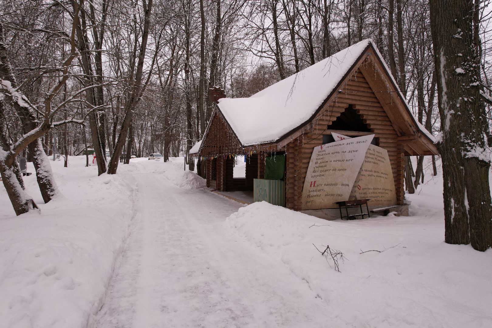 видео с коптера, руза, парк, благоустройство,