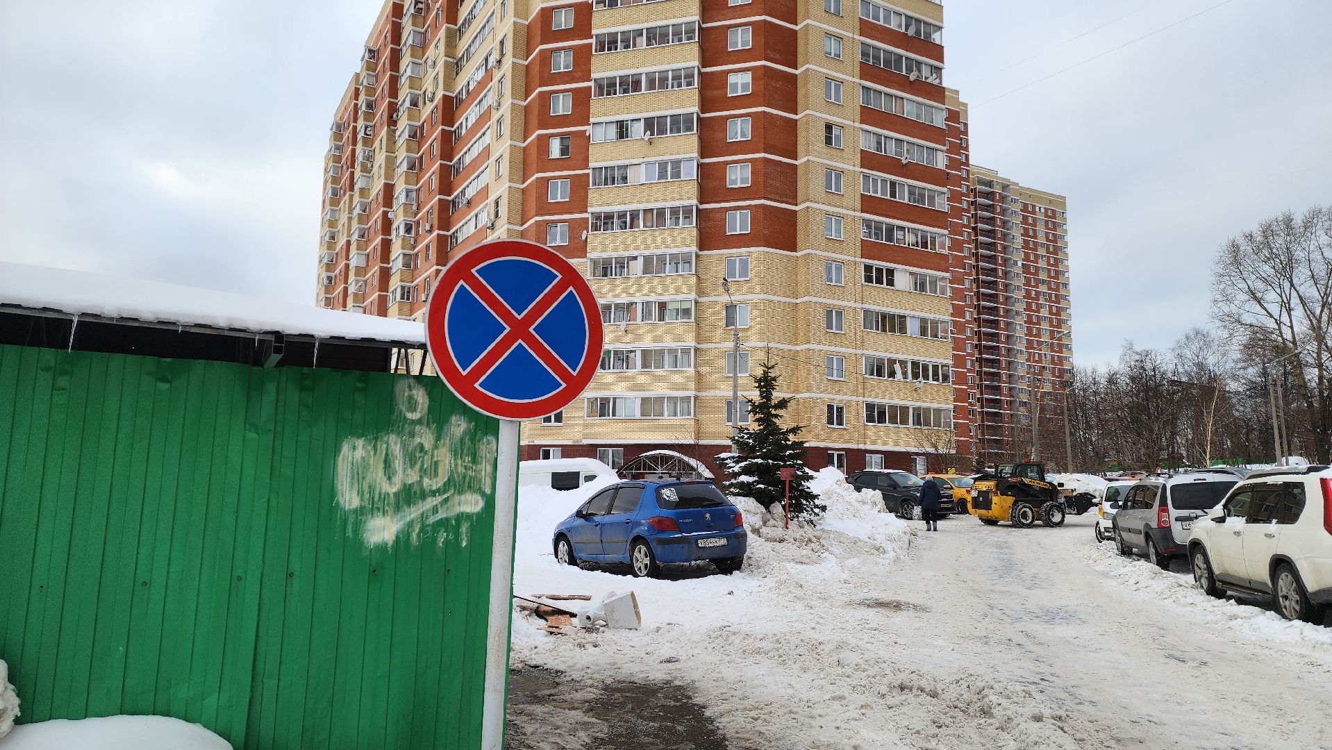 Подмосковье, Городской округ Пушкинский, Ивантеевка, парковка запрещена,