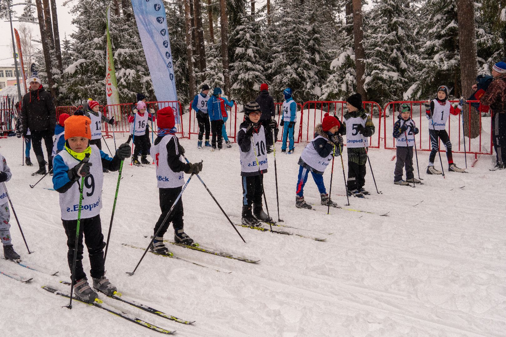 Егорьевск, спорт, лыжи, фестиваль, год семьи, снежные узоры,