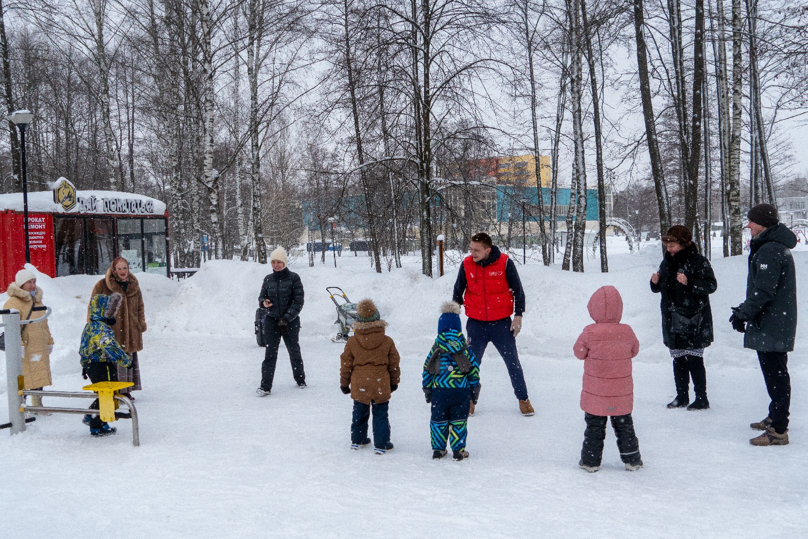 спорт, парк, бокс, подготовка, дети,