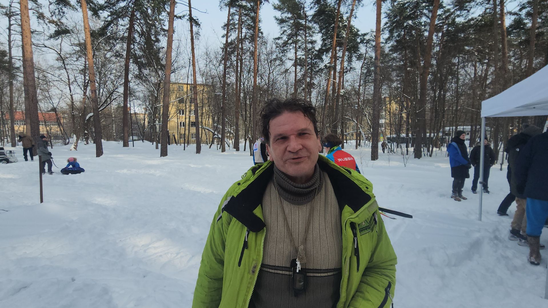 Лыжня России, соревнования, лыжи, СК Метеор, Комягин, Александр Аниканов, Алексей Александрин, Алексей Комягин,