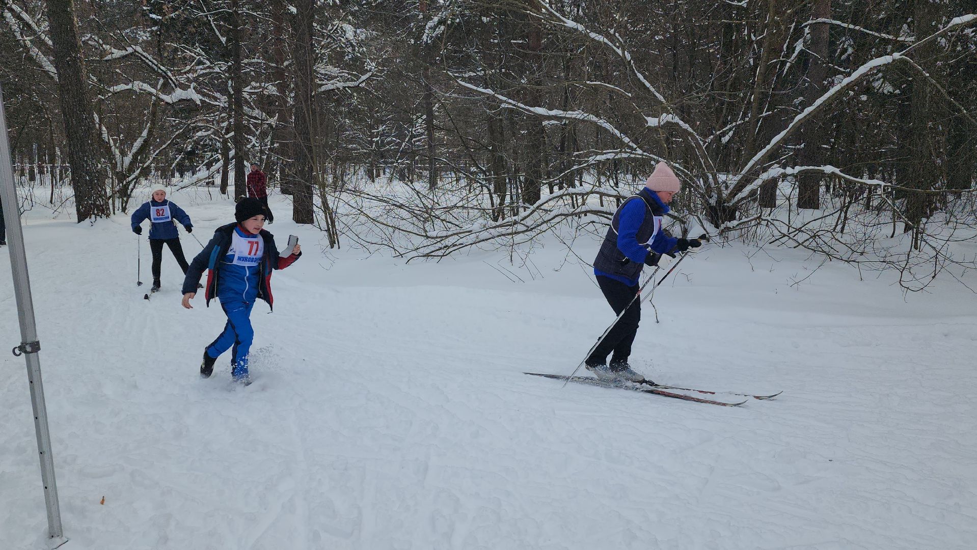 Лыжня России, соревнования, лыжи, СК Метеор, Комягин, Александр Аниканов, Алексей Александрин, Алексей Комягин,