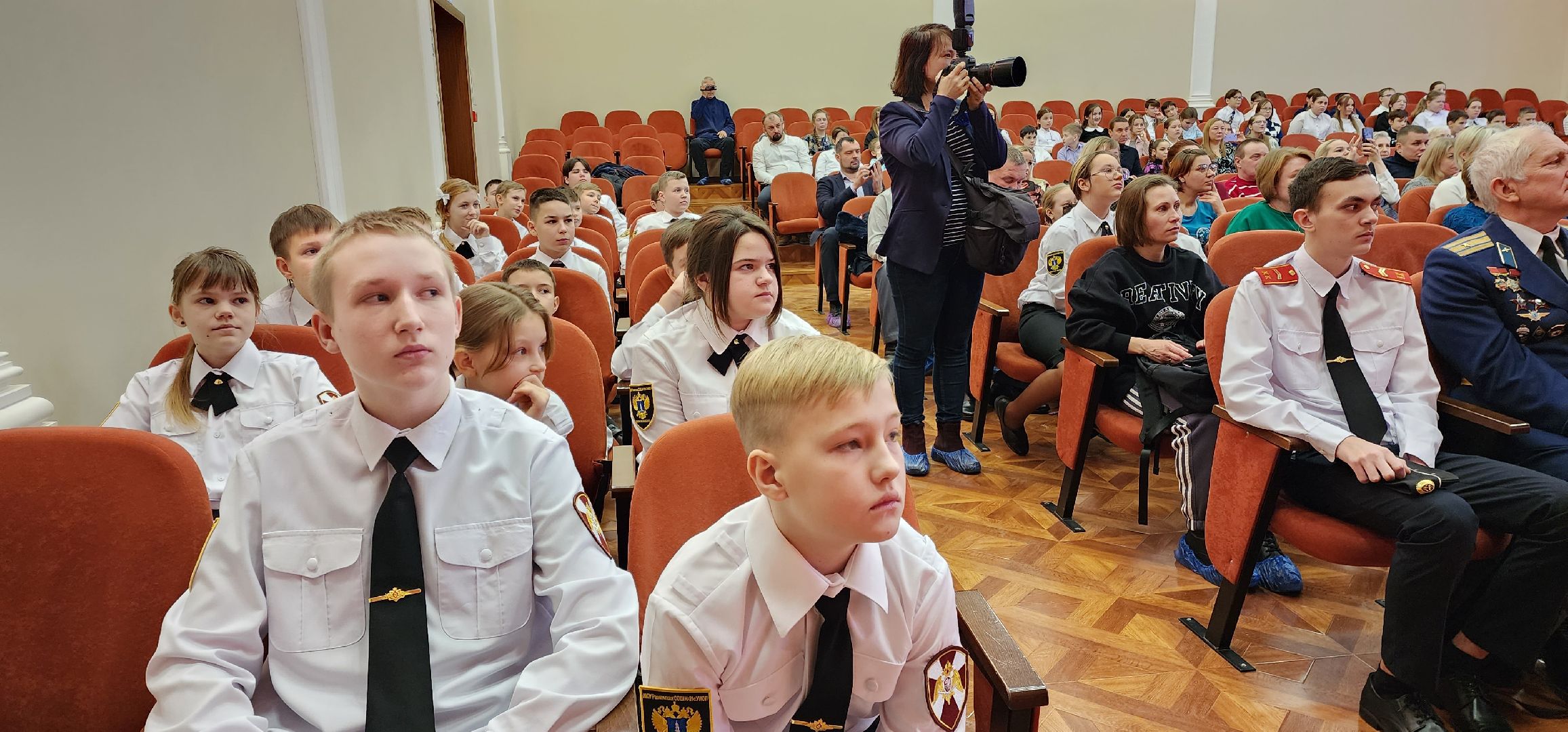 раменское, образование, торжественная церемония принятия в кадеты в раменской школе 21,