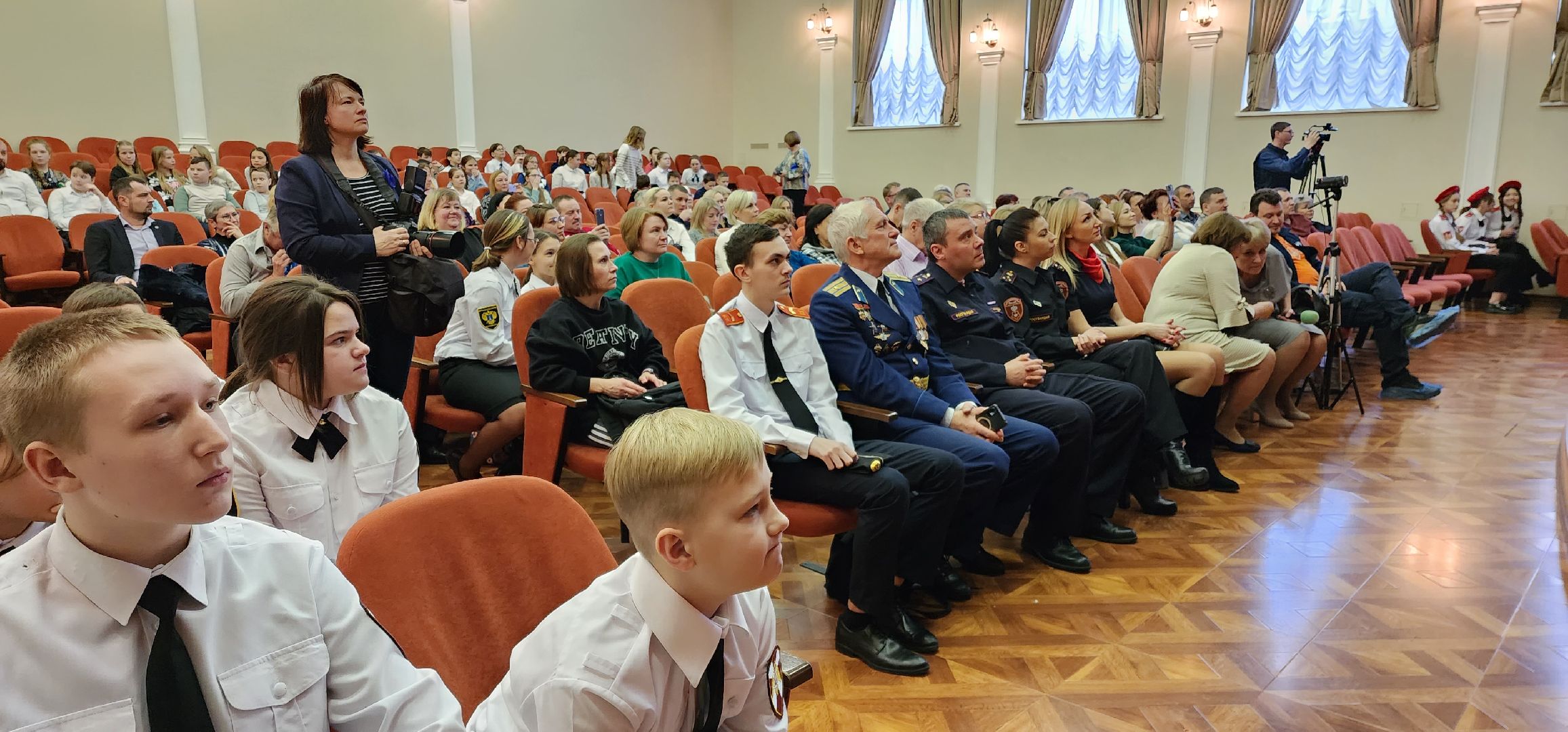 раменское, образование, торжественная церемония принятия в кадеты в раменской школе 21,