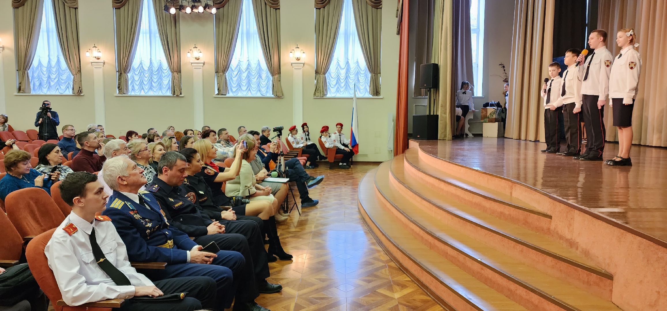 раменское, образование, торжественная церемония принятия в кадеты в раменской школе 21,