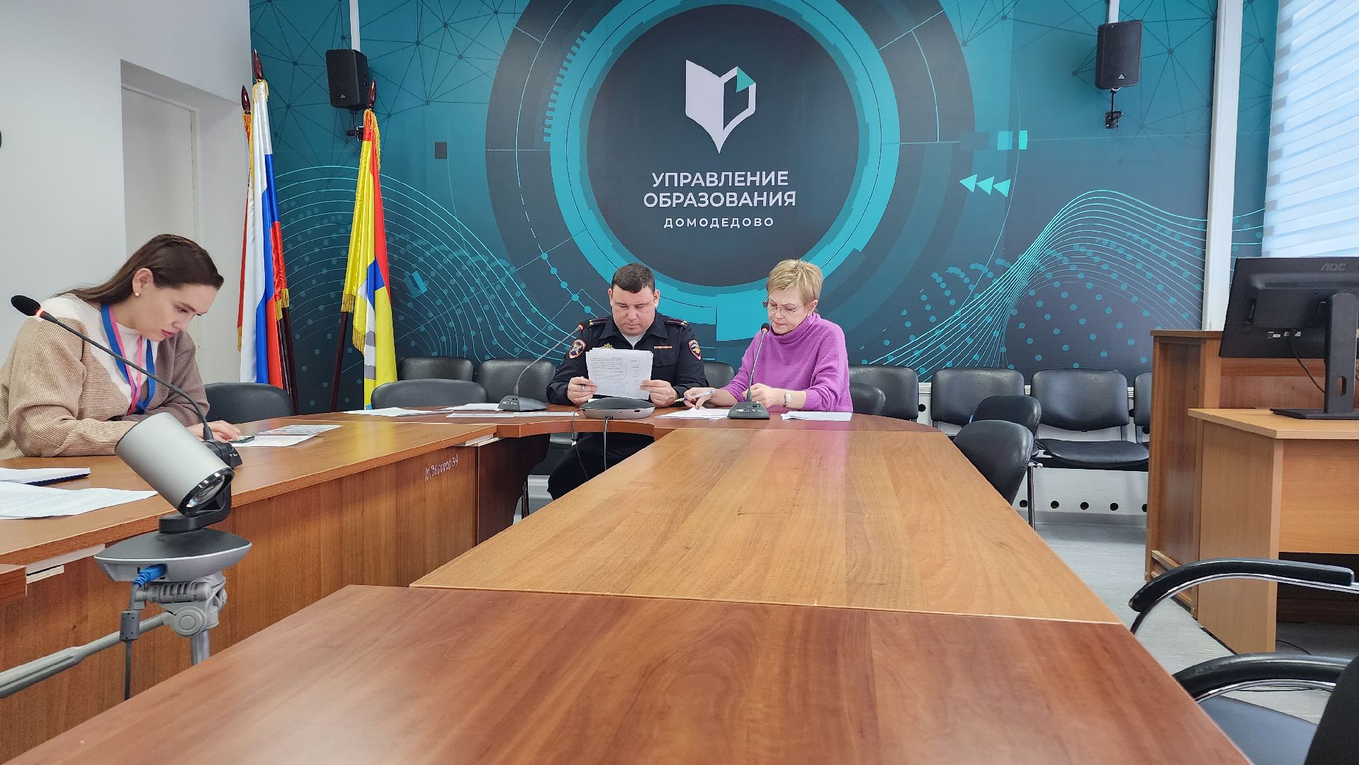 ОГИБДД, Домодедово, подмосковье, Маленький пассажир, профилактика дтп, Управление образования, безопасная зима, безопасность детей, Дорожная сеть, пресс конференция,