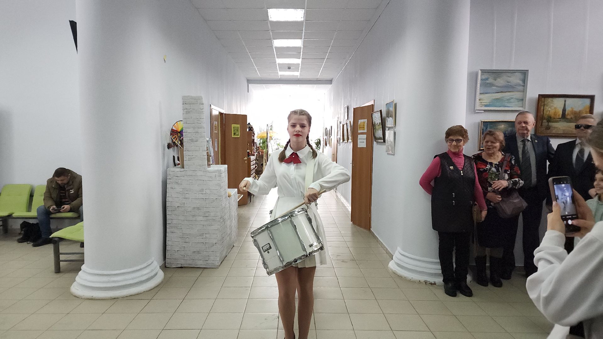 волоколамск, библиотека, Мажоретки, Барабанщицы, Коллектив, музыка,