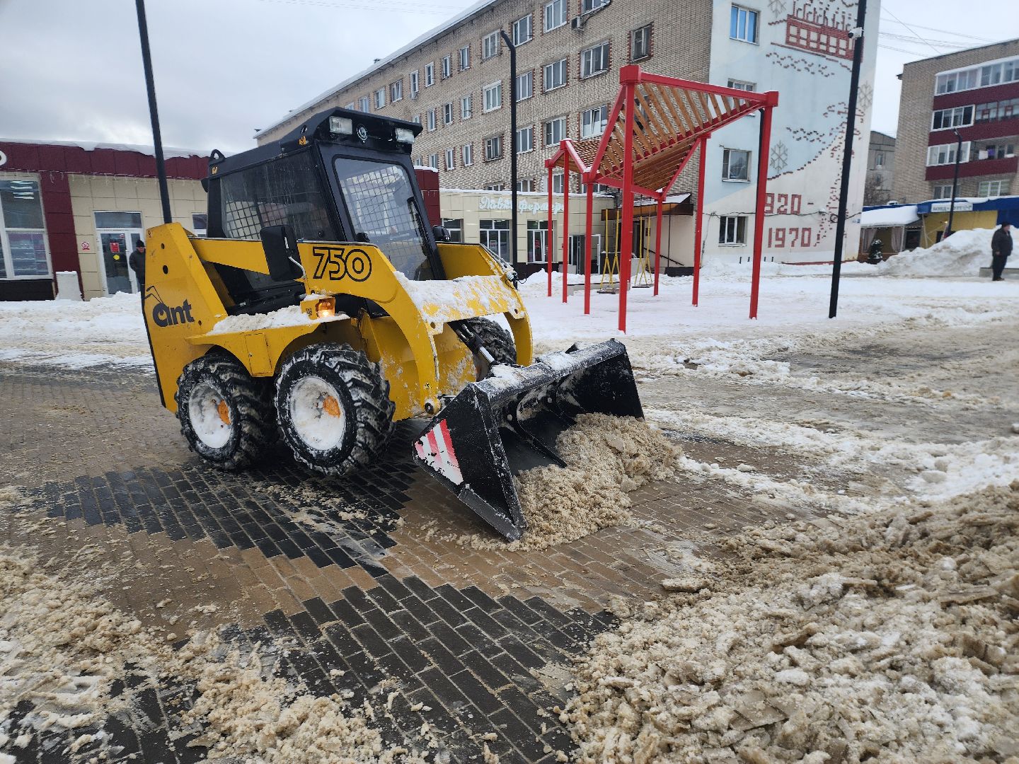 шатура, уборка снега и наледи, жкх и благоустройство, жкх подмосковье,