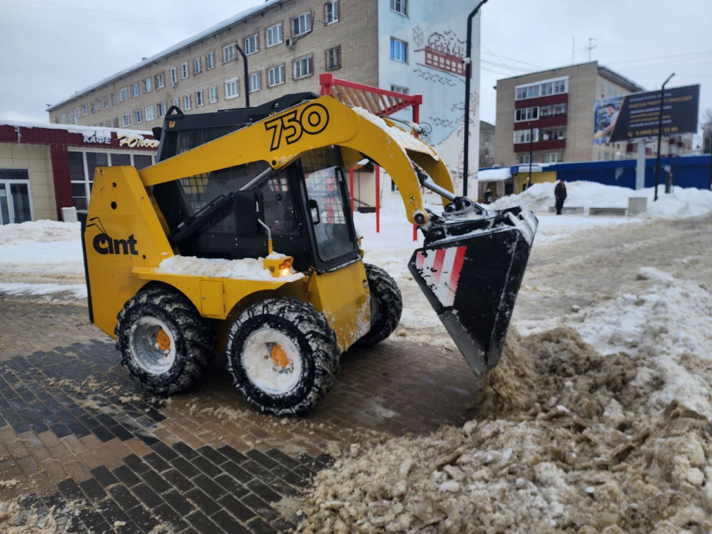 шатура, уборка снега и наледи, жкх и благоустройство, жкх подмосковье,