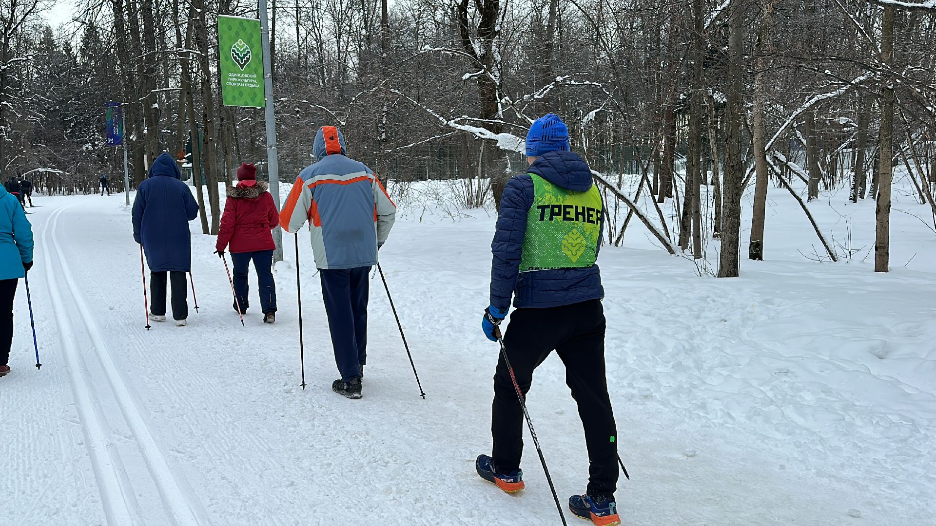 Одинцово, Северная ходьба, активное долголетие,
