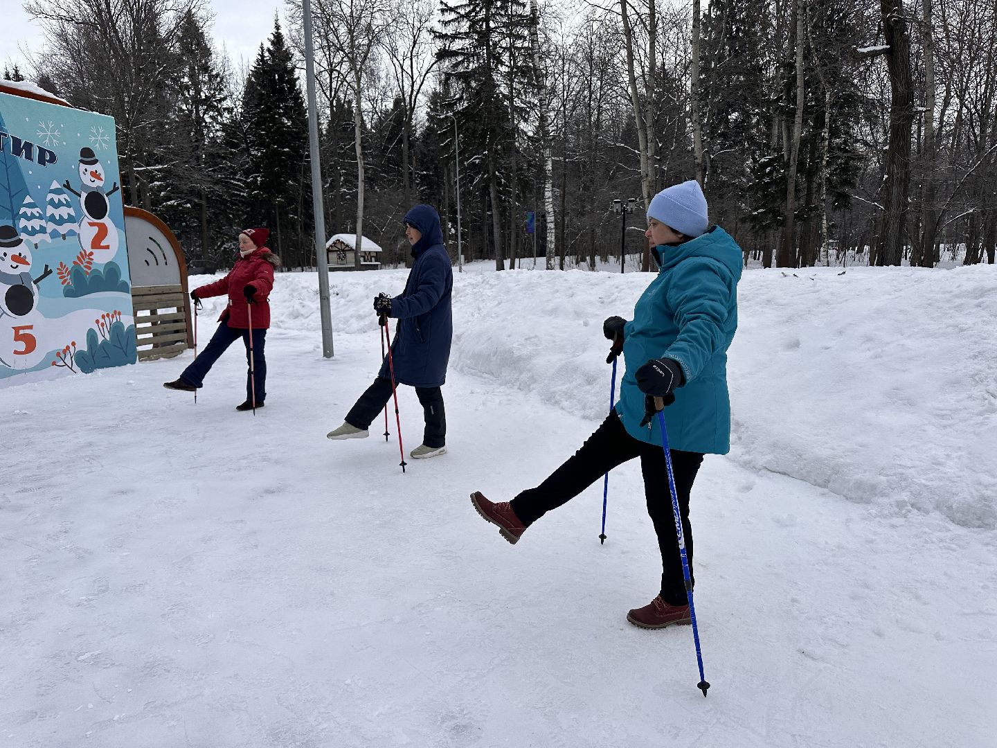 Одинцово, Северная ходьба, активное долголетие,