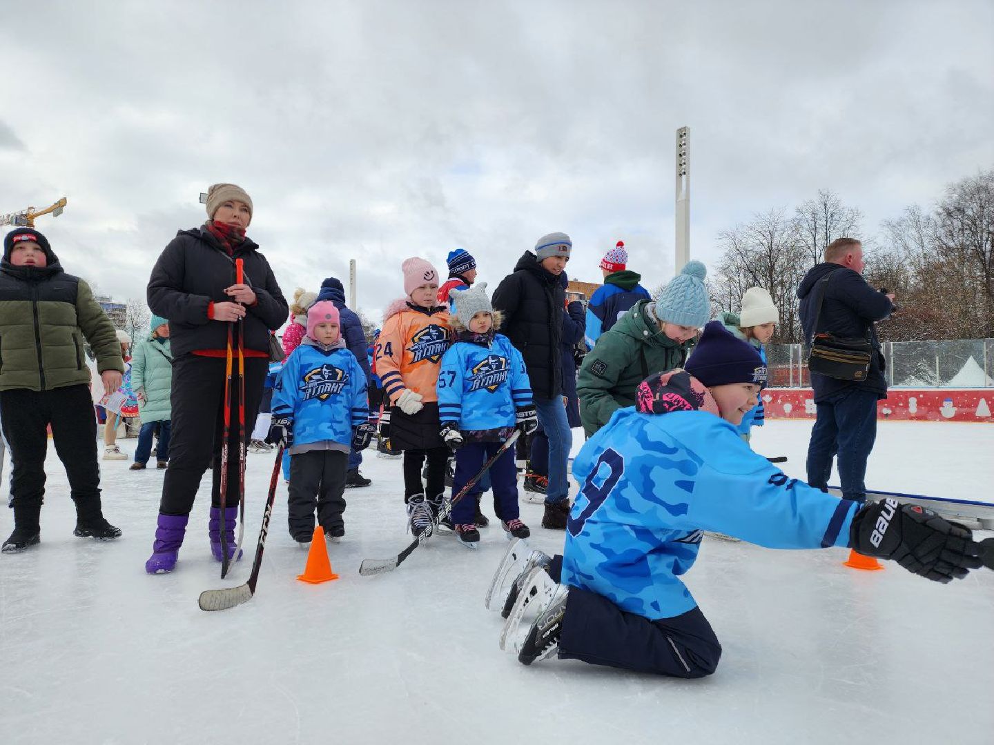 мытищи, хоккей, каток, Хоккей в валенках, Хоккей с метлами,
