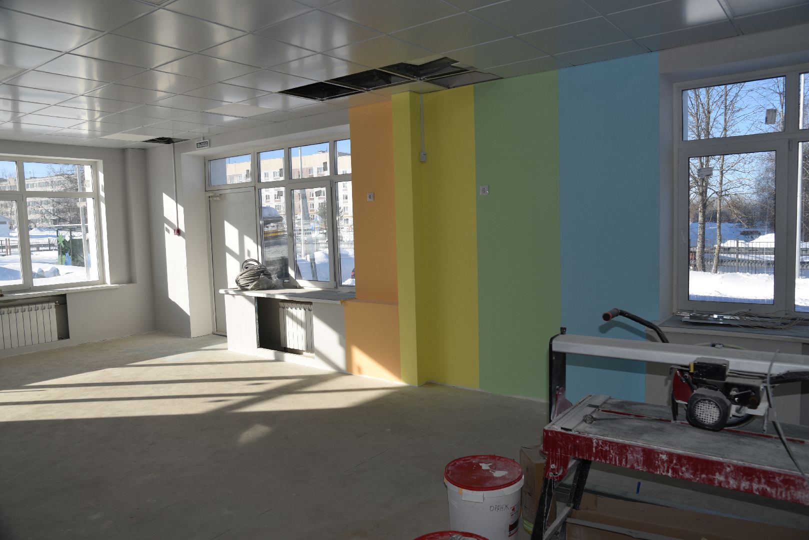 лотошино, капитальный ремонт детского сада, дети,