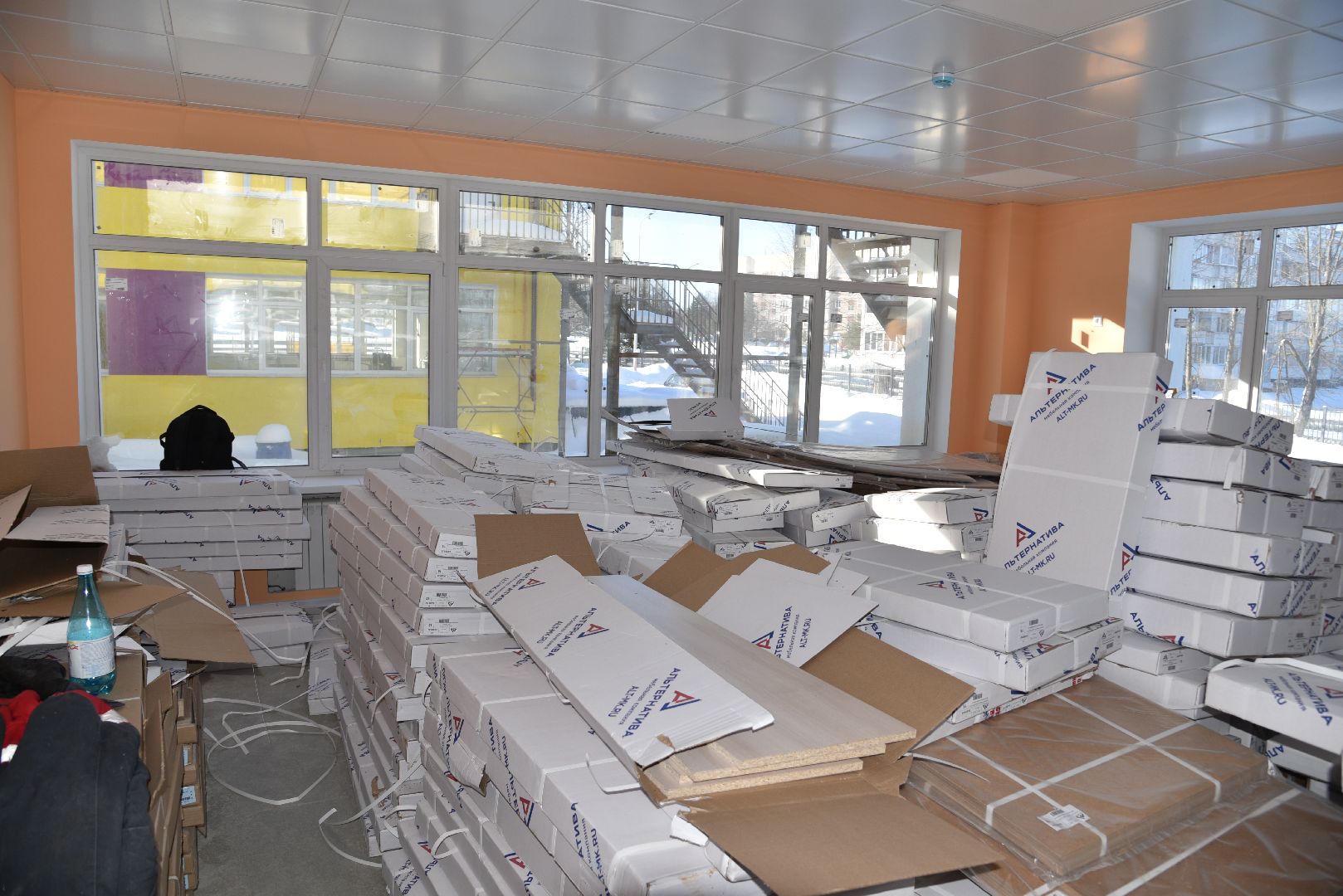 лотошино, капитальный ремонт детского сада, дети,