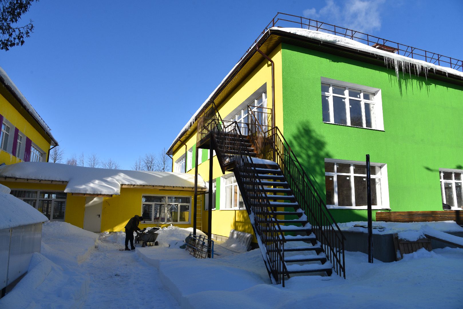 лотошино, капитальный ремонт детского сада, дети,