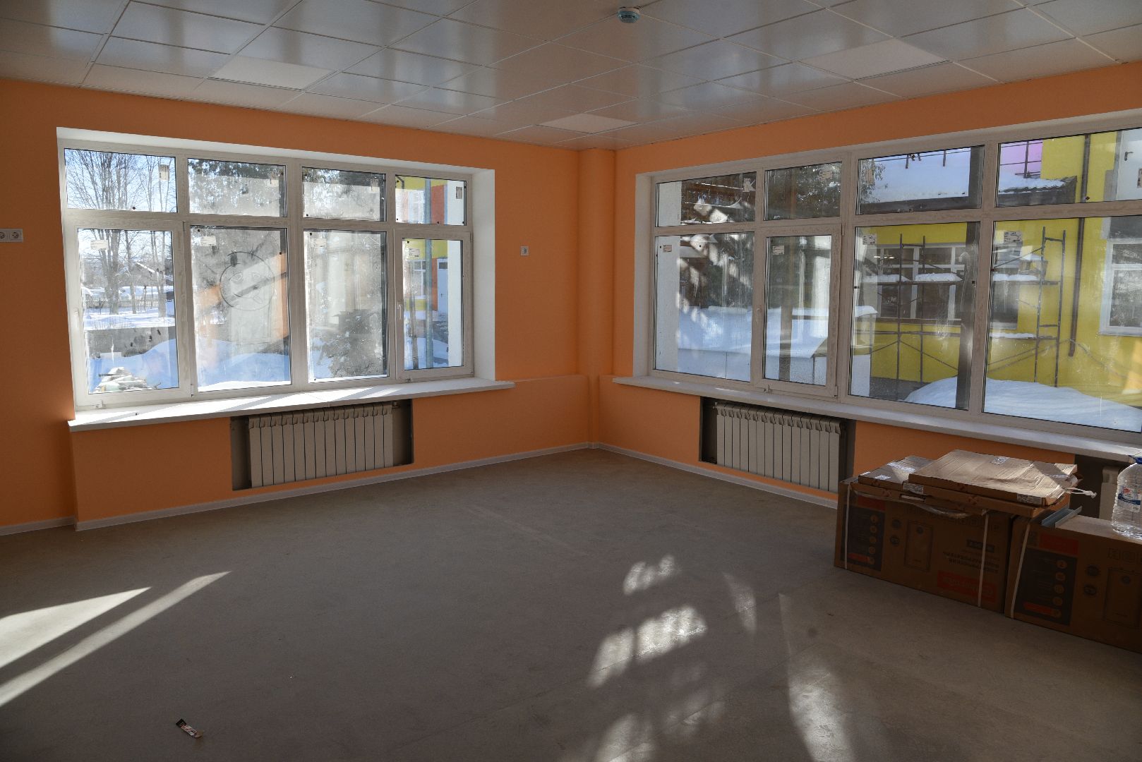 лотошино, капитальный ремонт детского сада, дети,