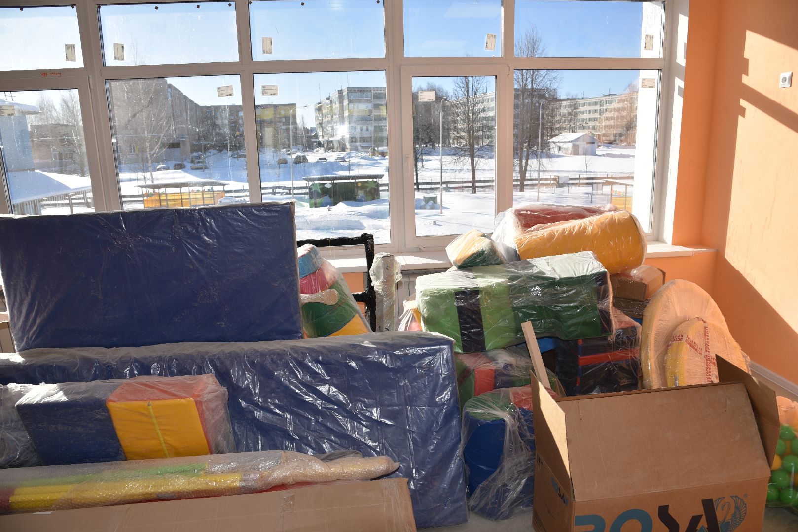 лотошино, капитальный ремонт детского сада, дети,