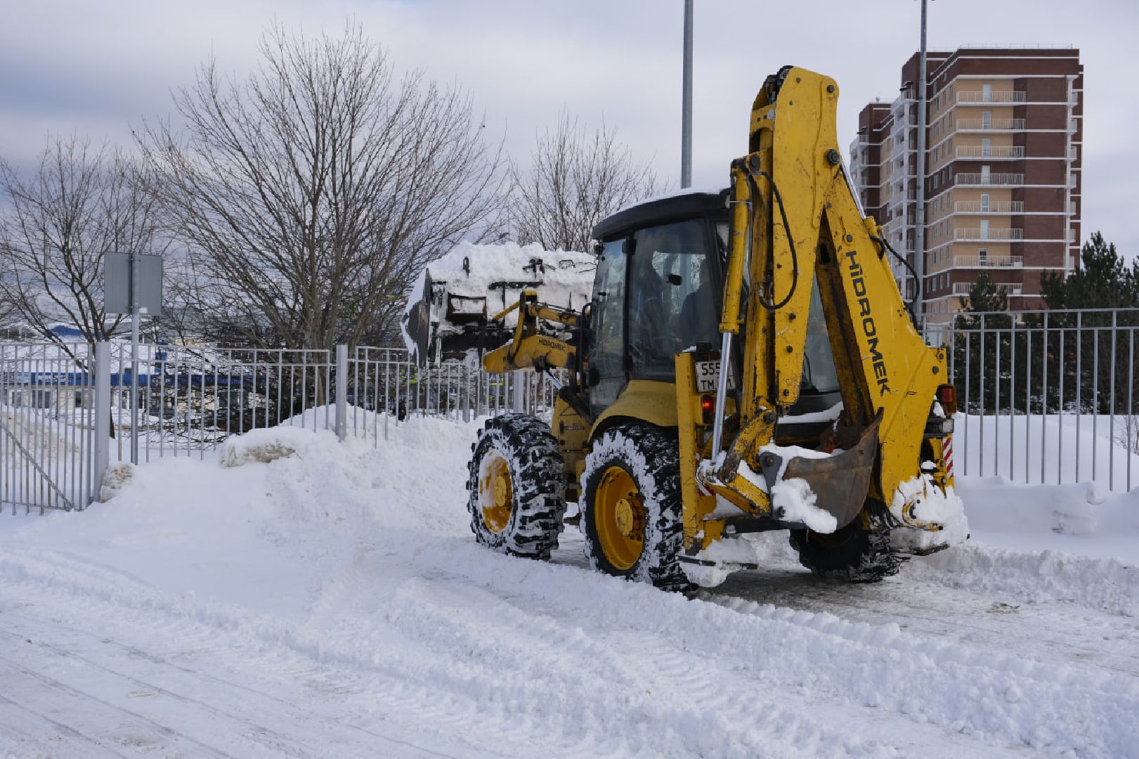 пущино, благоустройсво, уборка снега,