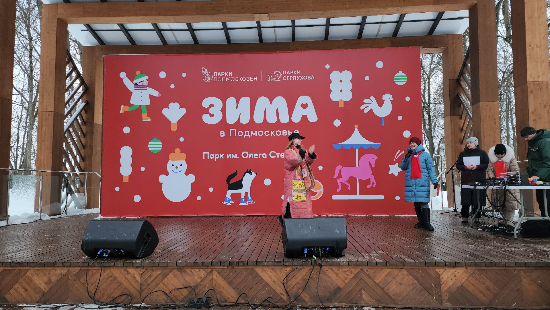 серпухов, подмосковье, теплогрейка, зима в подмосковье, парк имени олега степанова,