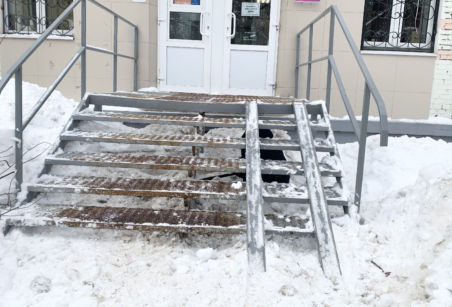 Балашиха, Подмосковье, Уборка дорог от снега и наледи, снегопад, дворники,