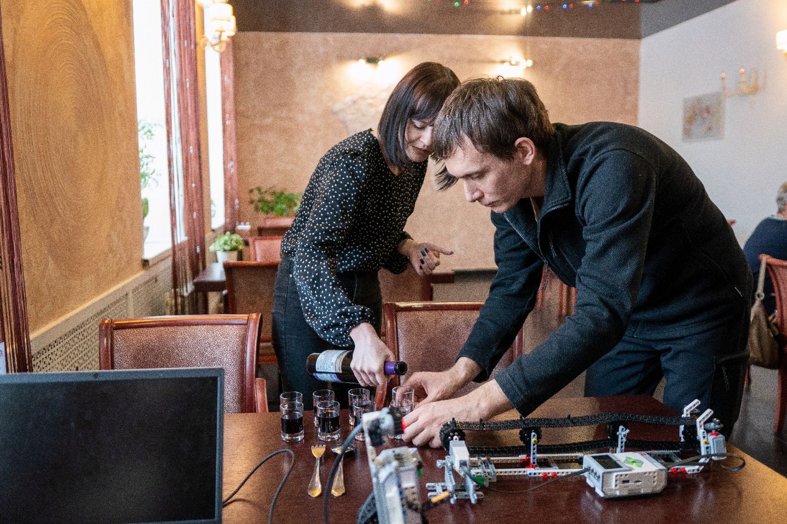 Егорьевск, роботы, соединяя поколения, кафе, пенсионеры,